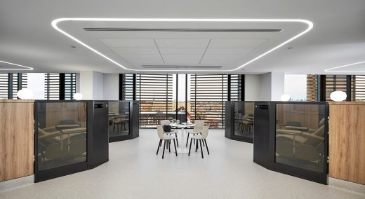 Bates Smart for Gandel Wing, Cabrini interior design Australia