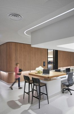 Bates Smart for Gandel Wing, Cabrini interior design Australia