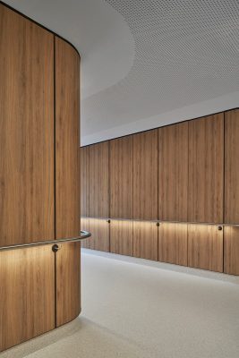 Bates Smart for Gandel Wing, Cabrini interior design Australia