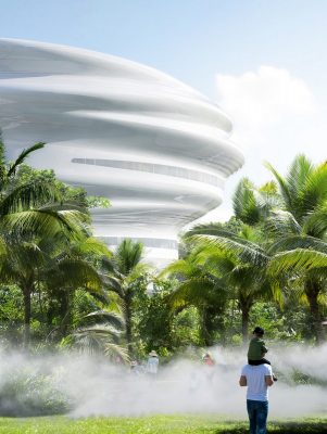 Hainan Science and Technology Museum by MAD Architects