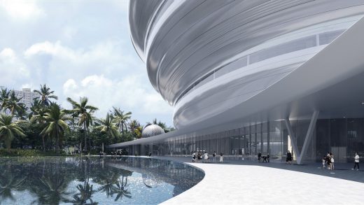 Hainan Science and Technology Museum by MAD Architects