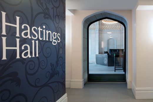 Hastings Hall New York City building interior design