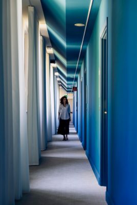 Venetian Lagoon accommodation corridor