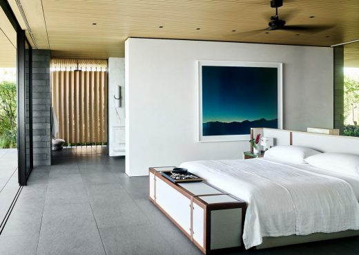 Hawaii luxury house bedroom interior design