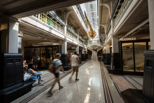 Manchester Museum building interior development