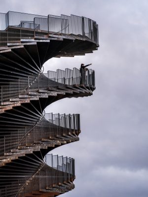 Marsk Tower Hjemsted building, Wadden Sea National Park design