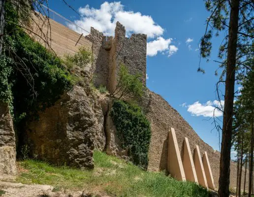 Morella Castle Building, Castellón, Spain