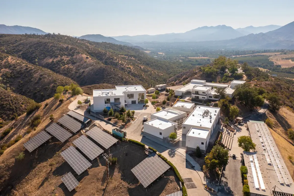 Ojai Valley School Upper Campus buildings, California