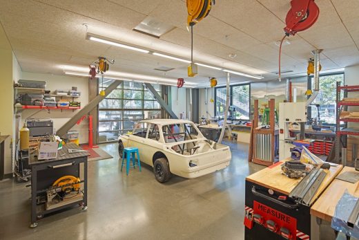 Atherton catholic school car workshop BMW shell