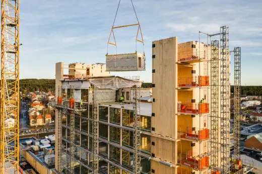 Sara Kulturhus in Skelefteå building construction