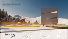 Snow Art Pavilion Ideas Competition 2021 winning design