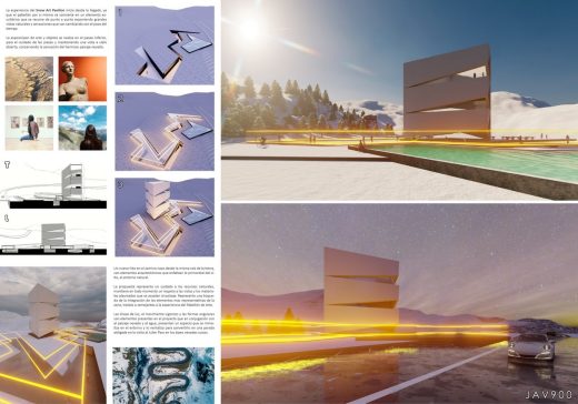 Snow Art Pavilion Ideas Competition 2021 Winner