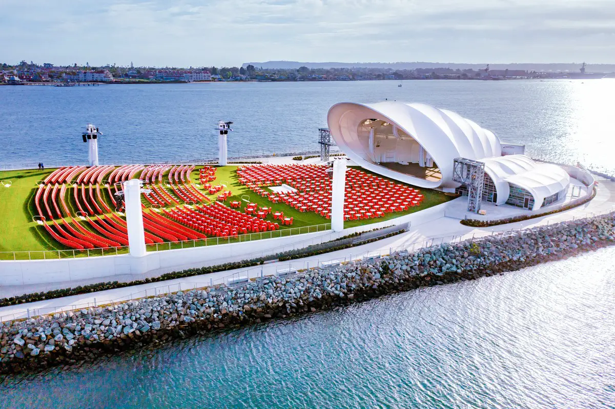 The Rady Shell at Jacobs Park, San Diego, California