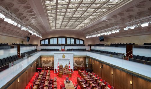 The Senate of Canada Building, Ottawa interior