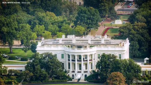 Original White House design Washington, D.C.
