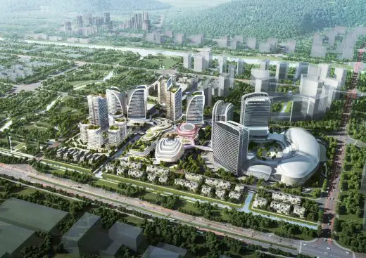 Zhuhai Novotown Hengqin Island buildings