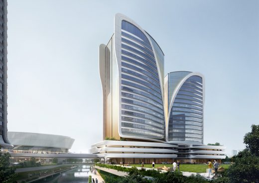 Zhuhai Novotown Hengqin Island buildings