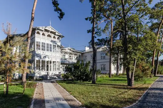 Abram Gurewicz sanatorium Otwock building