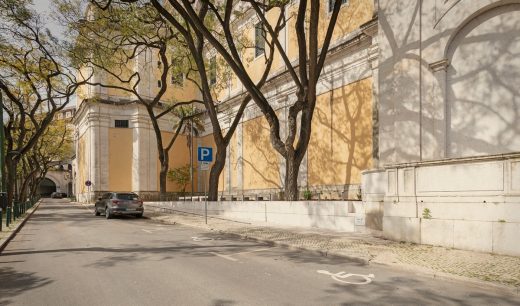 Accessible Path to the Estrela Basilica, Lisbon