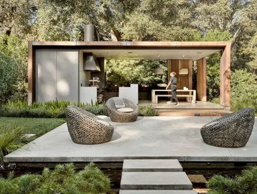 Atherton Pavilions San Mateo California by Faulkner Architects