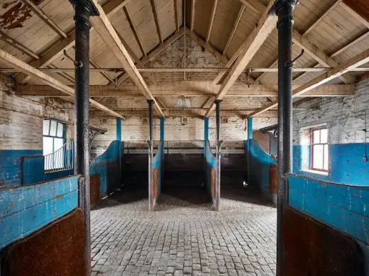 Bell Street Stables Glasgow ruin building interior