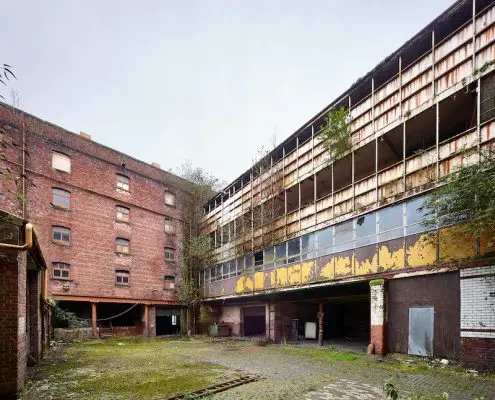 Bell Street Stables building Glasgow ruin