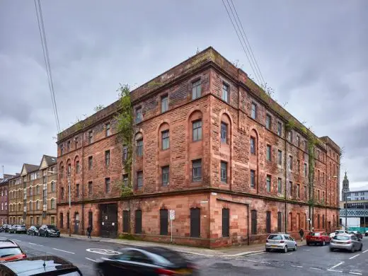 Bell Street Stables Glasgow ruin building