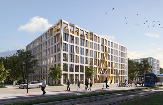 BrainFactory Bochum North Rhine-Westphalia by HWKN Architects
