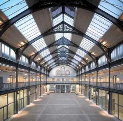 The Briggait Glasgow design by Nicoll Russell Studios interior