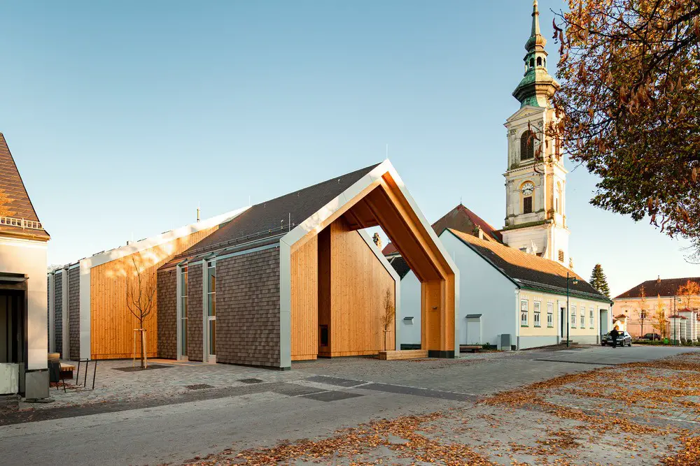 Community Center Großweikersdorf Austria