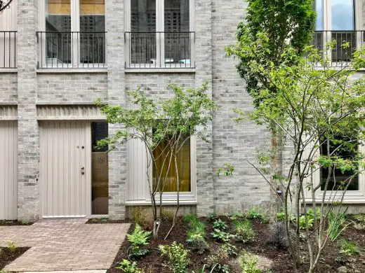 Courtyard house, Lavender Hill, England UK