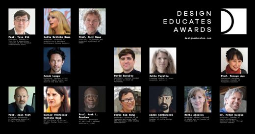 Design Educates Awards 2022 jury members