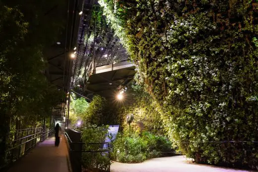 WOHA UAE green wall design project