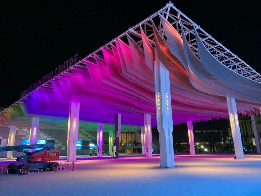 Dubai Expo Entry Canopy WonderCool shading