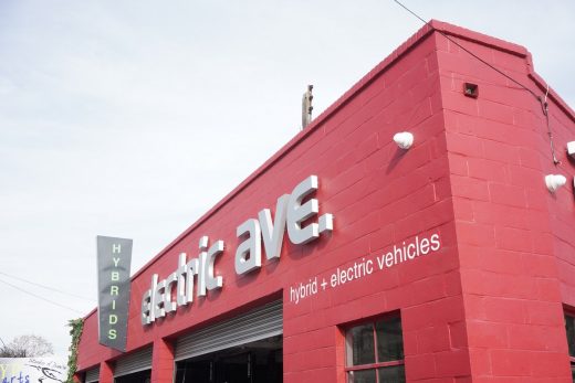 Electric Avenue Garage Los Angeles building