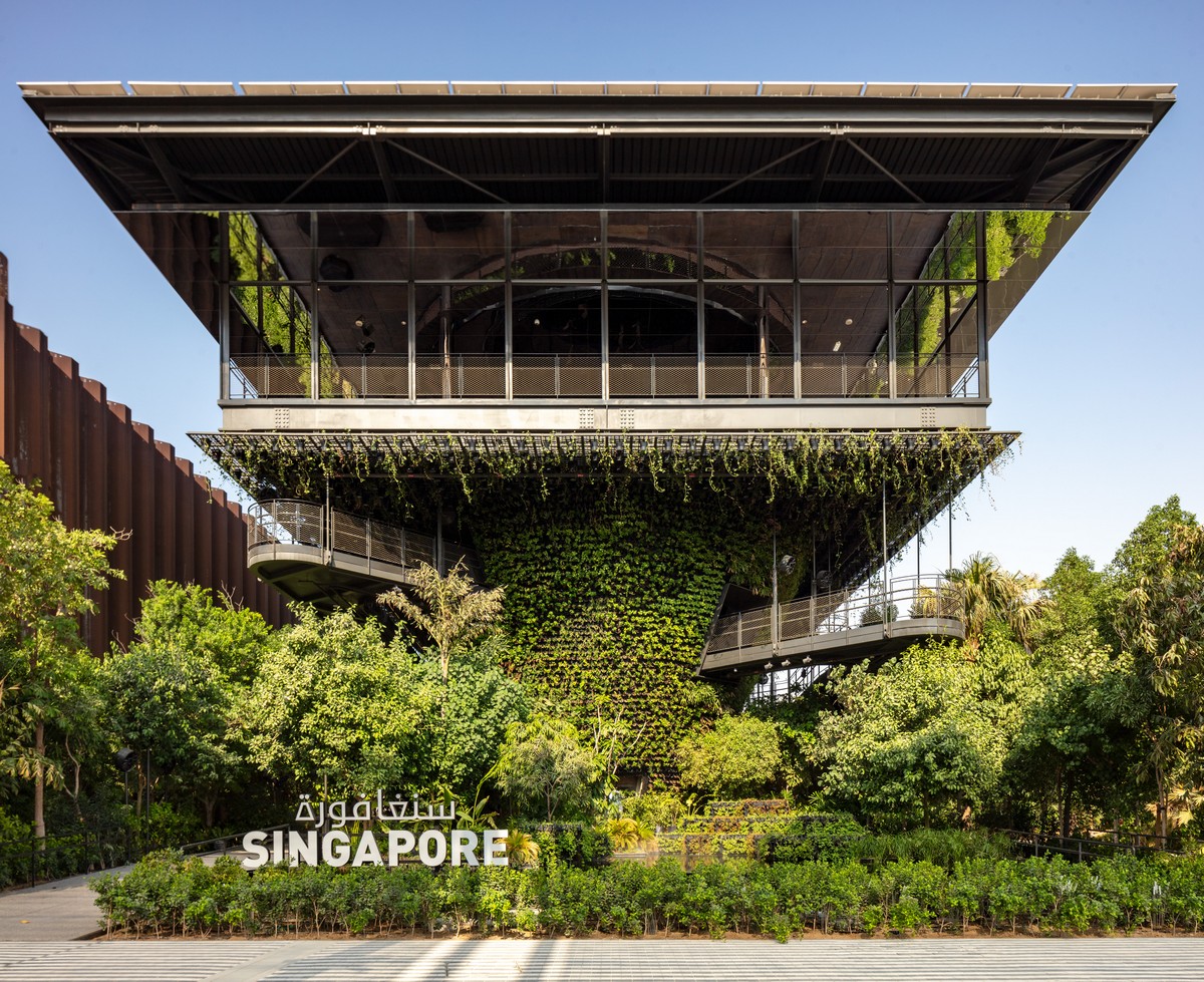 Expo 2020 Dubai Singapore Pavilion building