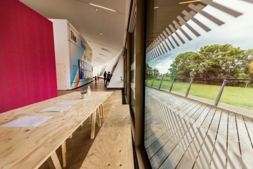 Firstsite Colchester Essex building facade interior