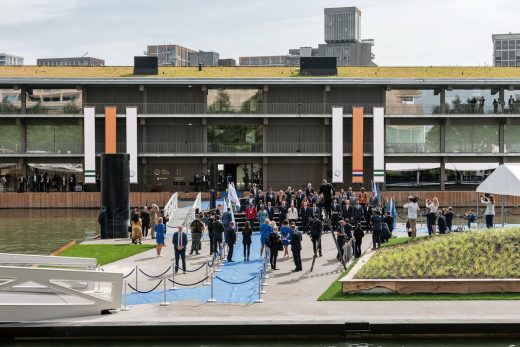Floating Office Rotterdam building opening