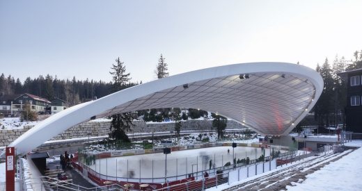 Feuerstein Arena in Schierke designed by German Architect office