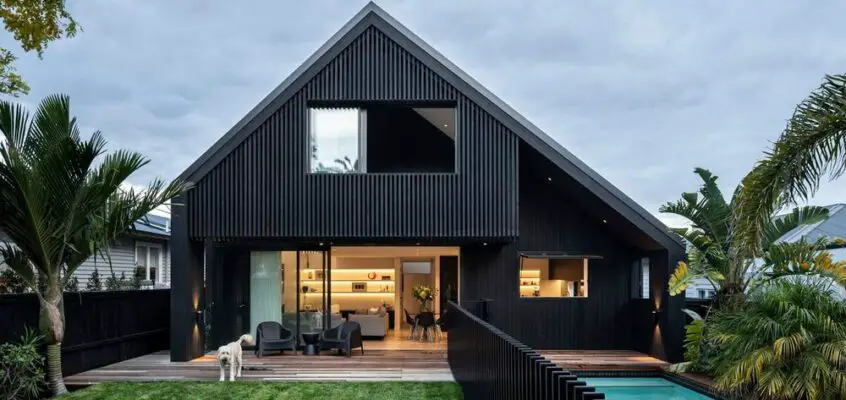 Green Walls & Gables Residence, Auckland NZ
