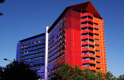 Hotel Puerta America Madrid building Spanish Hotels