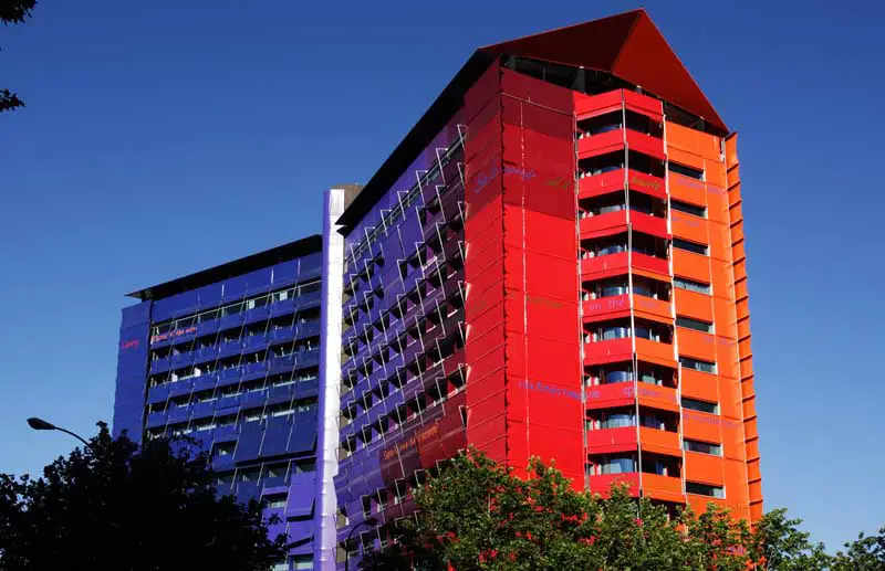 Hotel Puerta America Madrid building Spanish Hotels