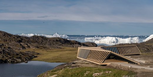 Ilulissat Icefjord Centre building by Dorte Mandrup Arkitekter