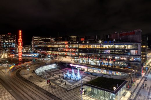 Rebuilding of Kulturhuset in Stockholm Sweden