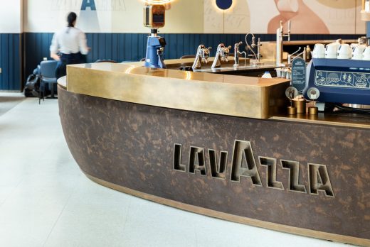 Caffetteria at Lavazza London Flagship Building