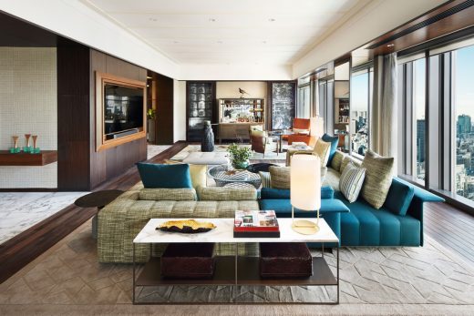 Mandarin Oriental Tokyo Presidential Suite living room