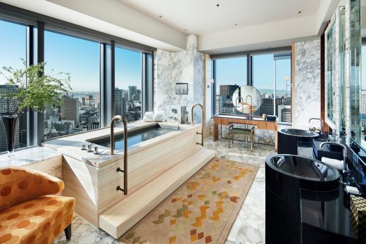 Mandarin Oriental Tokyo Presidential Suite bathroom