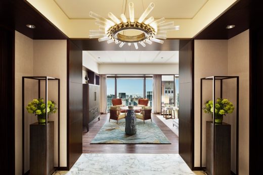 Mandarin Oriental Tokyo Presidential Suite entrance