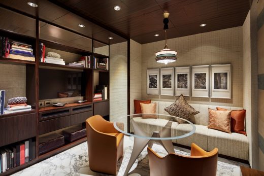 Mandarin Oriental Tokyo Presidential Suite library