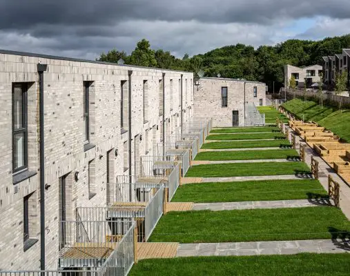 Maryhill Locks homes Glasgow by jmarchitects